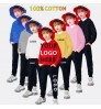 Toddlers Boy Clothing Sets Girl Clothes Outfits autumn Kids Clothing Set Sweatshirts Sports hoodie pants two piece Kids Set