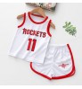New Kids Boys Sleeveless Basketball Jersey Summer Clothing Sets Children Two Piece Vest +Shorts Clothes Set for Sport Wear