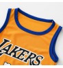 New Kids Boys Sleeveless Basketball Jersey Summer Clothing Sets Children Two Piece Vest +Shorts Clothes Set for Sport Wear