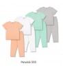 Petelulu Summer Children's Clothing Sets Baby Boy's Party Apparel Short Sleeve T Shirt Jeans Short Cotton OEM Service Round 7208