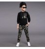 New children's clothing children's spring and autumn sports suit boys military uniforms spring camouflage two-piece suit