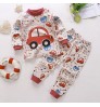 Autumn Wear 2022 New children's long cotton Baby Underwear Set for boys and girls pyjamas kids clothing