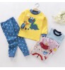 Autumn Wear 2022 New children's long cotton Baby Underwear Set for boys and girls pyjamas kids clothing