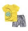 2021 Hot Sale Summer Children's Clothing Sets 100 Different Design Baby Boy Clothing Sets 2pcs T-shirt kids clothes