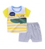 2021 Hot Sale Summer Children's Clothing Sets 100 Different Design Baby Boy Clothing Sets 2pcs T-shirt kids clothes