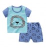 2021 Hot Sale Summer Children's Clothing Sets 100 Different Design Baby Boy Clothing Sets 2pcs T-shirt kids clothes