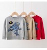 New style European and American autumn winter children's cartoon knitted baby boy pattern Pullover Sweater kid clothing