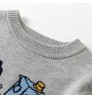 New style European and American autumn winter children's cartoon knitted baby boy pattern Pullover Sweater kid clothing