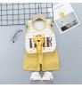 Amazon baby boys' clothing sets clothes boys and girls cotton summer vest shorts suit kids clothing baby clothes