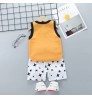 Amazon baby boys' clothing sets clothes boys and girls cotton summer vest shorts suit kids clothing baby clothes