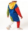 2022 Kids Outfit Set Color Block Private Label Baby Boys Sets Clothes Kids Fall Clothing