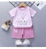 Summer European Style Cotton Kids Print Baby Boy Clothes Sets Children's Clothing Sets Children's wear