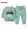 Wholesale winter baby clothes set long sleeve pants cotton boy suit 2pcs baby clothing sets clothes
