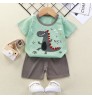Summer 2 Sets of Clothing Short-Sleeved Boy T-Shirt Cotton Baby Children's Clothing
