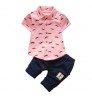 Summer Baby Boy Clothing Sets Baby Fashion Kid Outfit Toddler Children Cotton Tracksuit Clothes