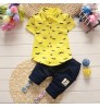 Summer Baby Boy Clothing Sets Baby Fashion Kid Outfit Toddler Children Cotton Tracksuit Clothes