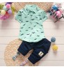 Summer Baby Boy Clothing Sets Baby Fashion Kid Outfit Toddler Children Cotton Tracksuit Clothes