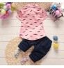 Summer Baby Boy Clothing Sets Baby Fashion Kid Outfit Toddler Children Cotton Tracksuit Clothes