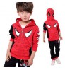Custom Spiderman Baby Boys Clothing Sets 2pcs Sports Suit Children Halloween Superhero Kids Hoodies Tracksuit Clothes