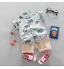 children's suit Boy's Clothing Sets Children's short-sleeved pants suit Cartoon breathable thin section Variety T-shirt set