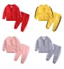 Children's clothing boys and girls spring and autumn children's leisure sports fashion coat trousers clothing