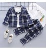 Hao Baby Manufacturers Cotton Children's Clothing Boys and Girls Three Sets of Children's Suits Casual Children's Clothes