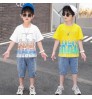 Max High Quality Children's Suits Boys' Summer Clothes Children's Kids Clothing Summertrendy Children's Clothing