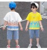 Max High Quality Children's Suits Boys' Summer Clothes Children's Kids Clothing Summertrendy Children's Clothing