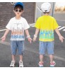 Max High Quality Children's Suits Boys' Summer Clothes Children's Kids Clothing Summertrendy Children's Clothing