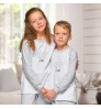 Family Matching Home Clothes Cozy Family Matching Clothes Casual Sleepwear Family Pajama Set