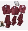 Family Silk Satin Embroider Pajamas Long Sleeve Loungewear Kids Christmas Pajamas Family Christmas Pajama Set