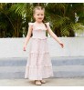 Summer Family matching Clothes Mommy And Me Dresses Print beach vacation loose Dress Casual Parent-Child Outfit