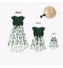 Family Clothes Floral Printed Long Dress Mother Daughter and Baby Dresses Matching Outfits Mommy and Me clothes