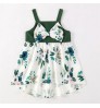 Family Clothes Floral Printed Long Dress Mother Daughter and Baby Dresses Matching Outfits Mommy and Me clothes
