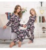 High Quality New Cute Nighty family matching outfits Women Pajamas Sleepwear Parent-child pajamas set mommy and me outfits