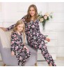 High Quality New Cute Nighty family matching outfits Women Pajamas Sleepwear Parent-child pajamas set mommy and me outfits