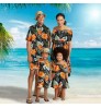 B204065 Vacation travel family outfit family matching shirt suit dress father and son Mum daughter matching outfits