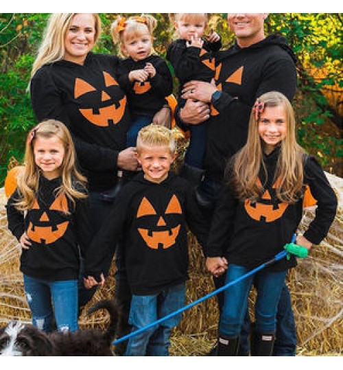 2022 Halloween Mother Daughter Matching Clothing Clothes Mommy And Me Outfits Christmas Family Matching Outfits