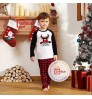 2022 Christmas Family Matching Outfits Sublimation Blanks Red Buffalo Plaid Xmas Pajamas Raglan Long Sleeve T Shirts