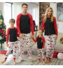 Wholesale Designer Winter Warm Soft Blank Cotton Halloween Christmas Pajamas Family Matching Outfits 2022