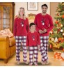 Fashion new cotton matching christmas family matching outfits spersonally install christmas pajamas for family