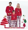 Fashion new cotton matching christmas family matching outfits spersonally install christmas pajamas for family