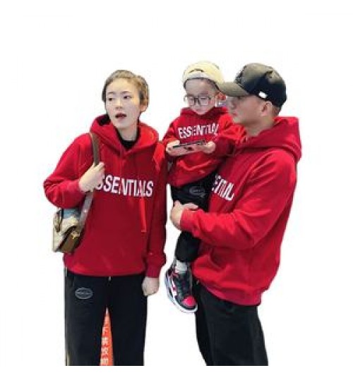 Family mother and daughter matching outfits clothes 100% cotton custom printing hoodies jogger suit
