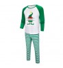 New Arrival Family Christmas Pajamas High Quality Comfort Fabric Loungewear Pattern Print Stripe Family Matching Outfits