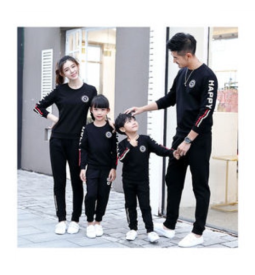 New autumn parent-child clothing sweater two-piece suit mother and daughter family matching outfits set