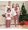 2022 New Little Monster Letters Family Matching Outfits Christmas Parent-Child Dress For Family Homewear Pajamas Set