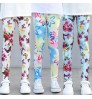 Wholesale Summer 2-12Y Children Print Butterfly Tights Kids Stretch Pants Fashion Outdoor Travel Trousers Girls Skinny Leggings