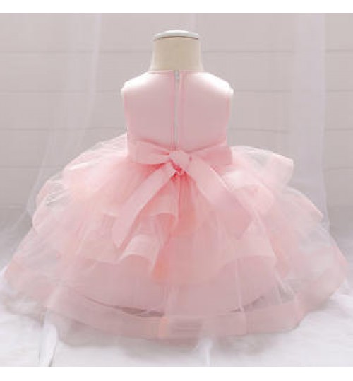 Clothing Girls Fashion Temperament Kids Clothing Elegant Party Evening Dress For Baby Girls