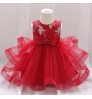 Clothing Girls Fashion Temperament Kids Clothing Elegant Party Evening Dress For Baby Girls