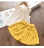 New Style Brand Kids Girls Clothing Sets Summer Baby Girls Clothes short Sleeve T-Shirt Pant Dress 2Pcs Children Clothes Suits